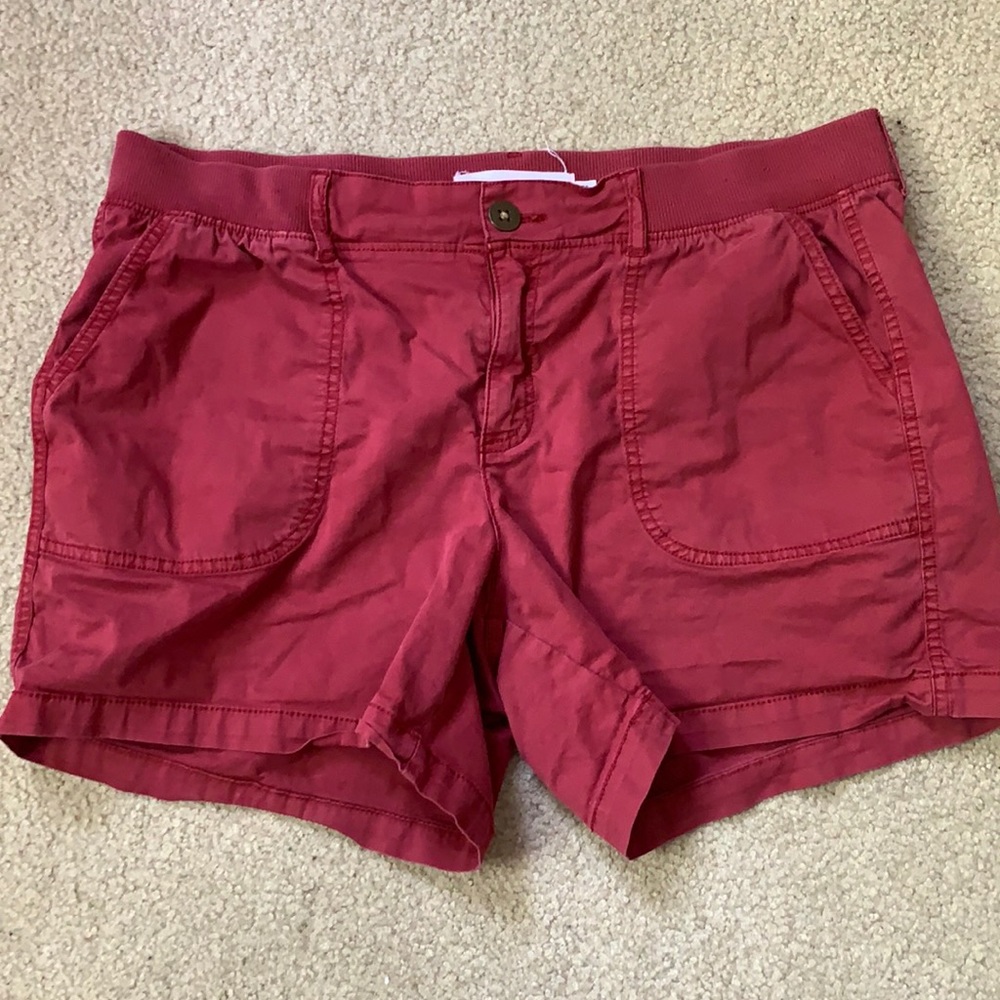 Red shorts